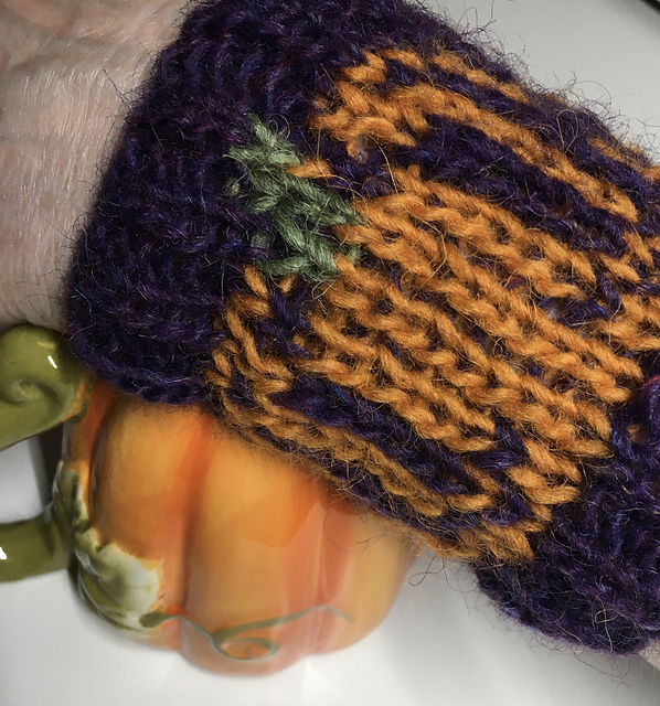 Pumpkoween Wrist Warmers