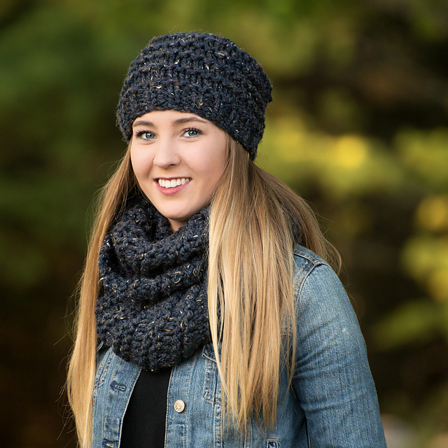 Bridegwater Super Bulky Drop Stitch Infinity Scarf