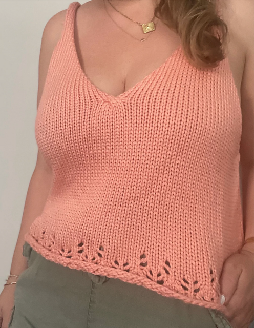 The Sydney Lace Trim Tank Top
