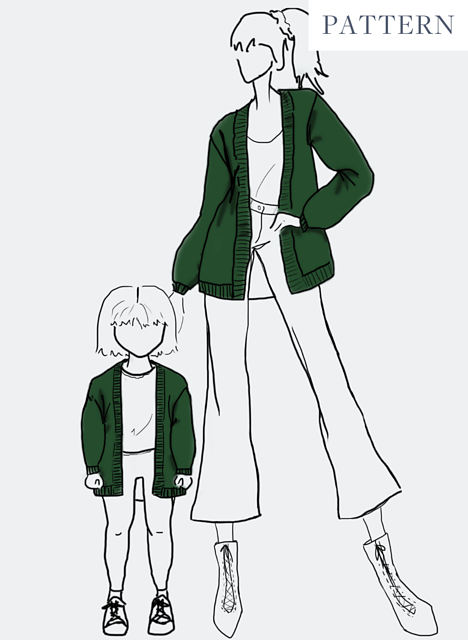 The Mini Me Ashley Cardigan
