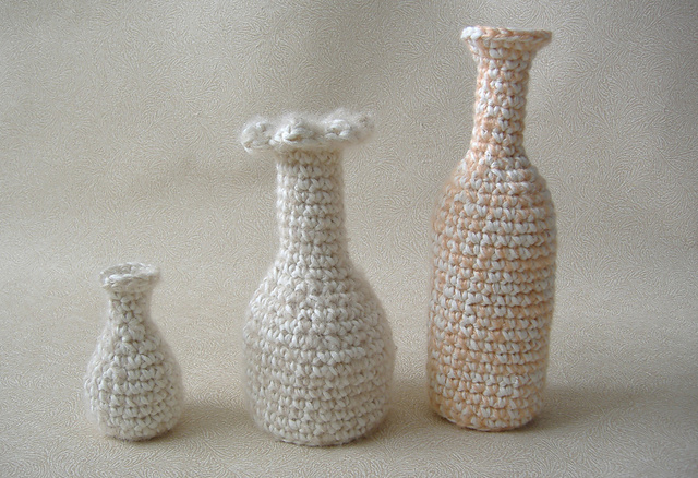 Sculptural Vase Trio