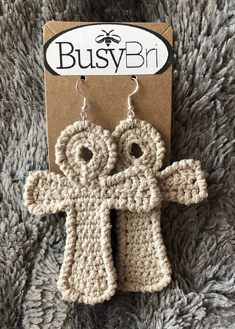 Ankh earrings