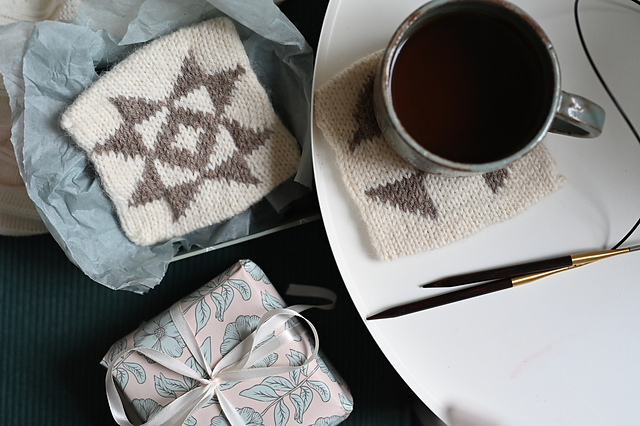 Stitched Sips Coasters