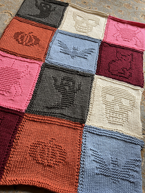 Halloween Patchwork Blanket