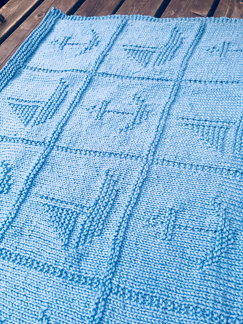 Nautical 2 Blanket