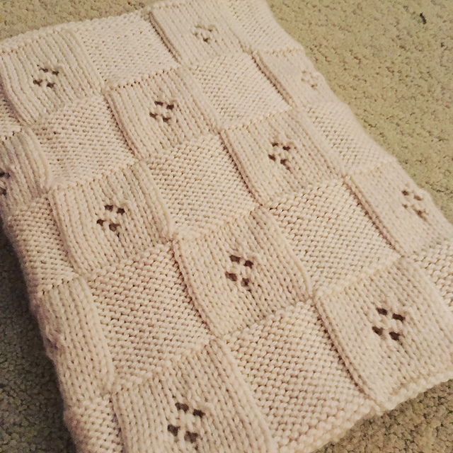 Square Lace Blanket