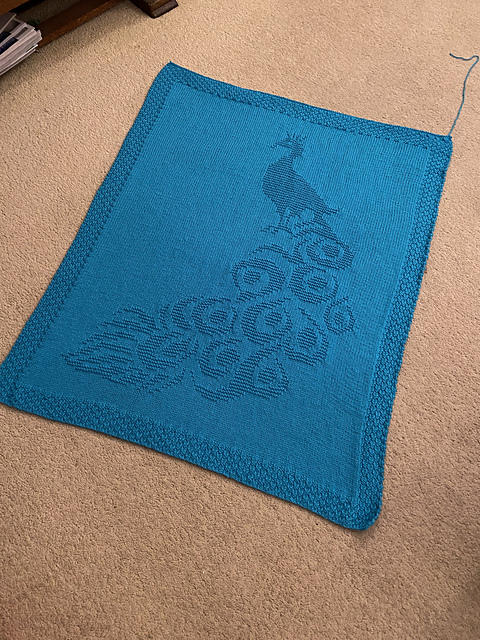 Peacock Blanket
