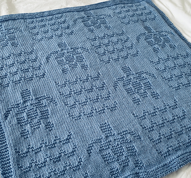 Ravelry: Turtle Blanket pattern by Knit Sew Make