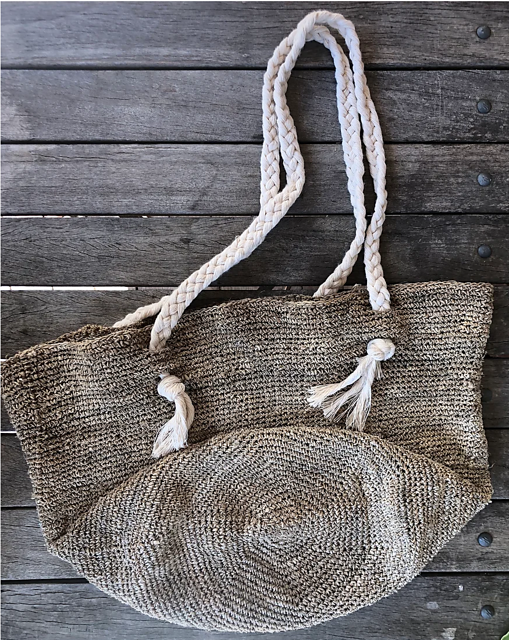 Hemp tote bag