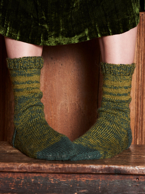 Exmoor Slipper Socks