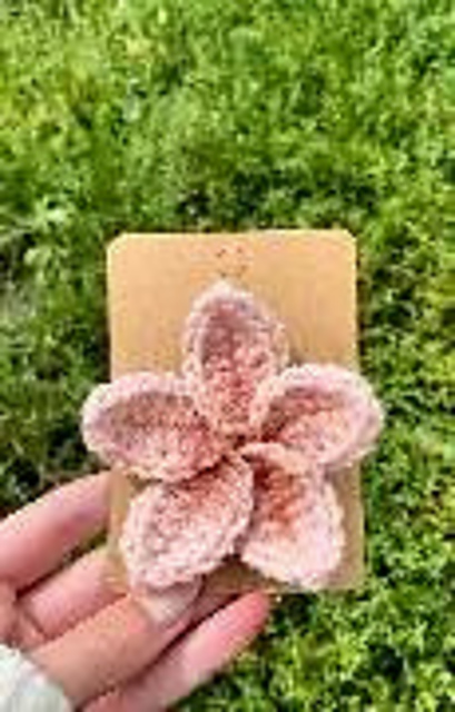 Flower Hair Clip