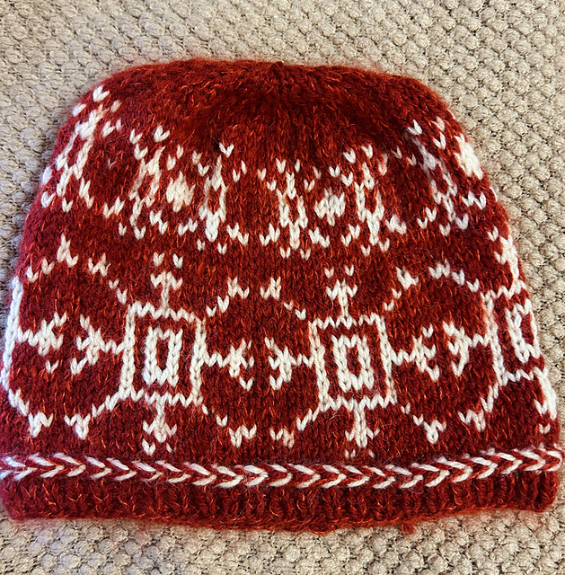 Snowfall cap