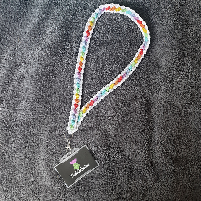 Rainybow lanyard