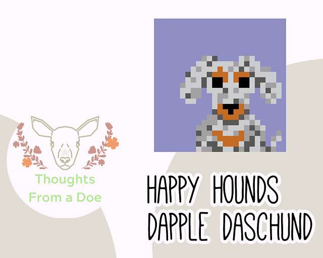 Happy Hounds dapple Daschund