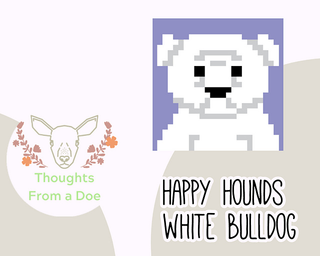 Happy Hounds White Bulldog