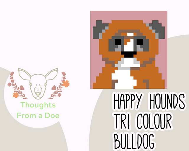 Happy Hounds Tri Colour Bulldog