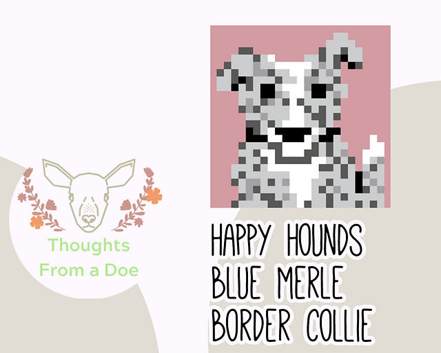 Happy Hounds Merle Border Collie
