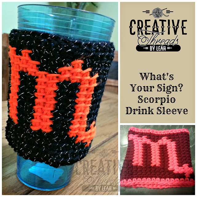 What's Your Sign? Scorpio Drink Sleeve