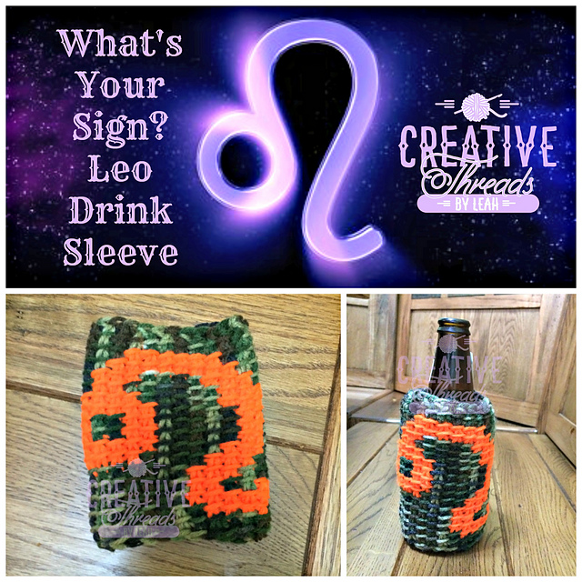 What's Your Sign? Leo Drink Sleeve