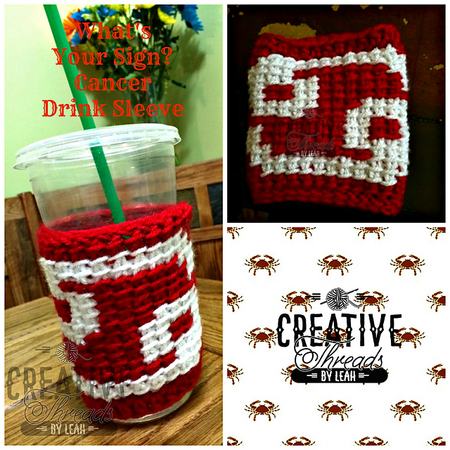 What's Your Sign? Cancer Drink Sleeve