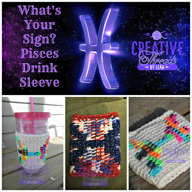 What's Your Sign? Pisces Drink Sleeve