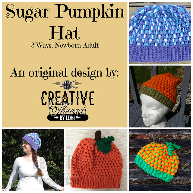 Sugar Pumpkin Hat