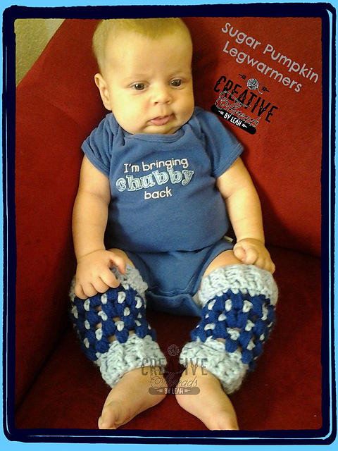 Sugar Pumpkin Legwarmers