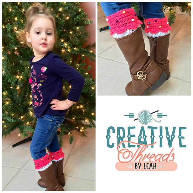 Cupcake Boot Cuffs