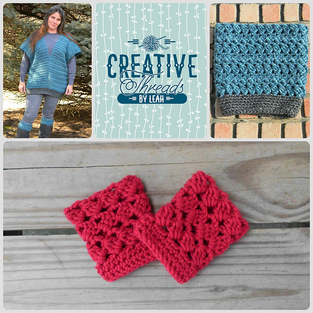 Swirling Leaves Boot Cuffs