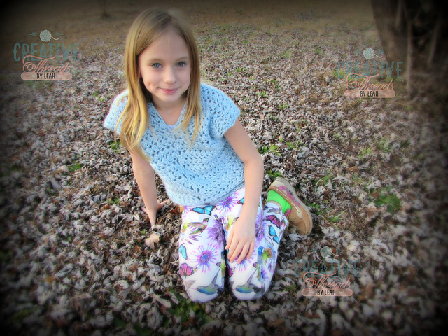 Child Swirling Leaves Vest