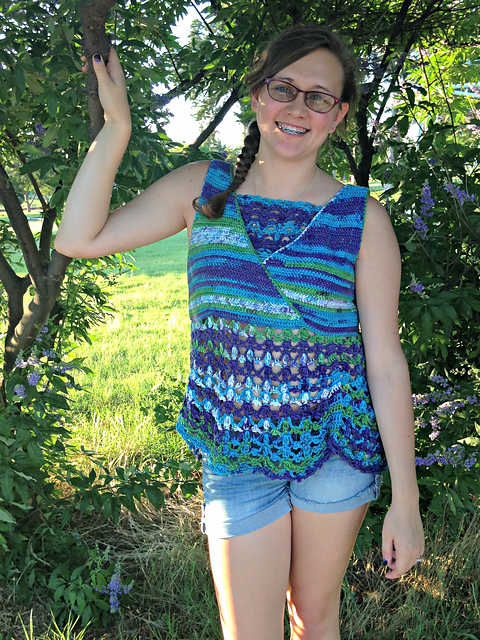 Sheltered Serenity Ladies Top