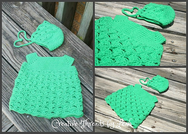 Lacy Clover Infant Dress