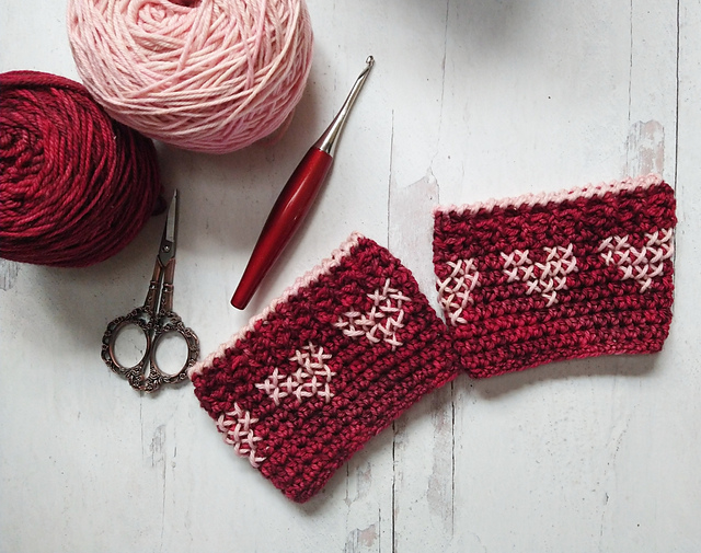 Cross My Heart Boot Cuffs