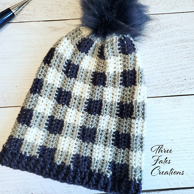 Buffalo Plaid Beanie
