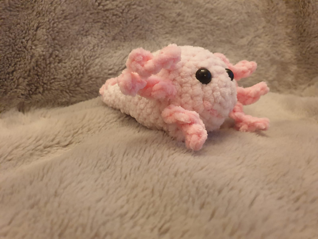 Fluffy axolotl