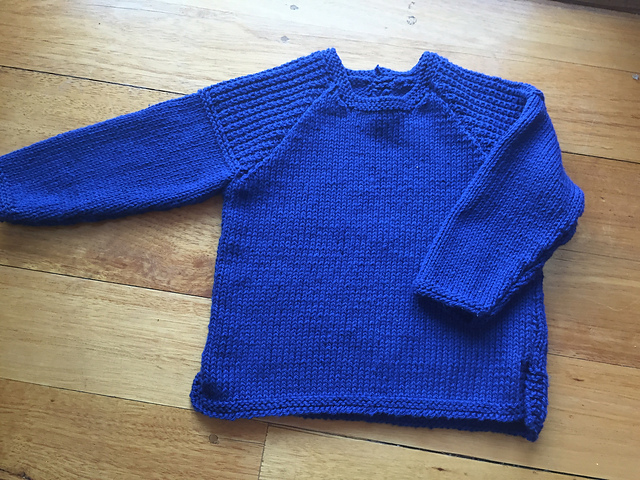 The Beau Blue Boating Sweater