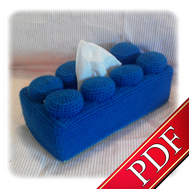 Brick Tissue Box Cover | Brique à Mouchoirs