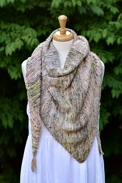 Scrappy Stashbuster Shawl