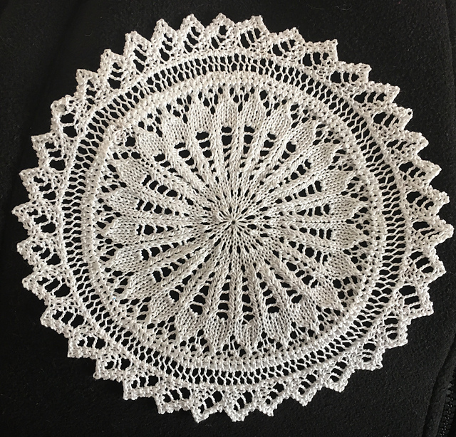 Lace Flower Doily