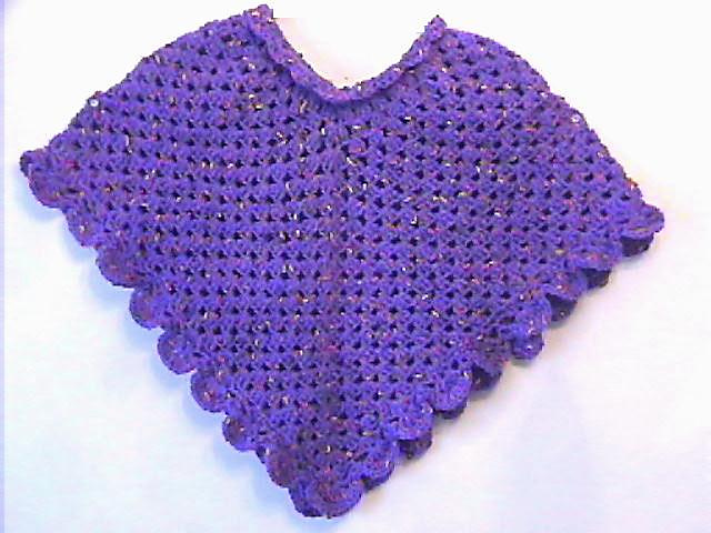 Grape Wiggles Poncho