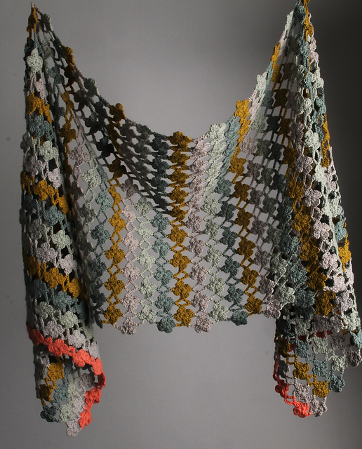 Flower Trellis Scarf