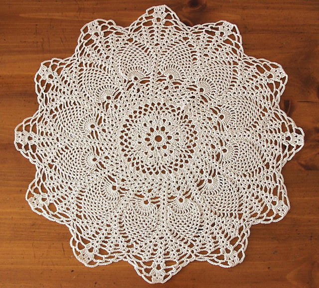 Sunburst Doily #D-116