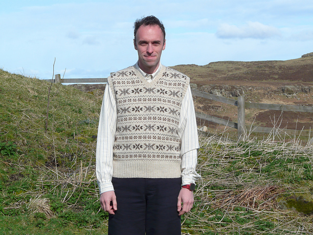 Man's Fair Isle Pullover