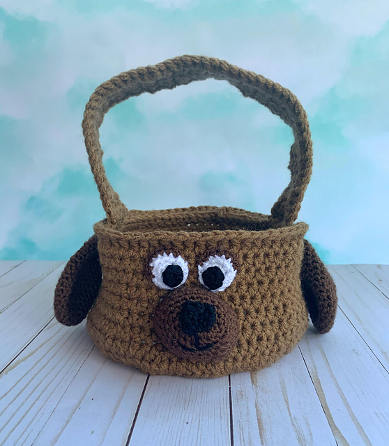 Puppy Easter Basket