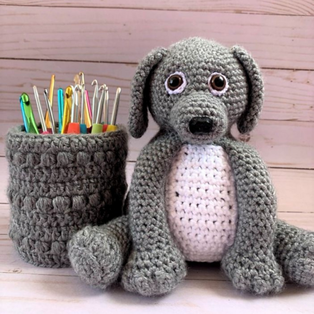 Puppy Pot Amigurumi