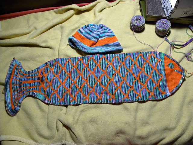 Seafish-Scarf dedicated to Tommy