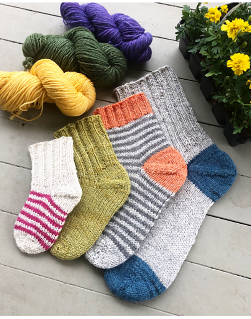 Nerifrån och Uppsockor