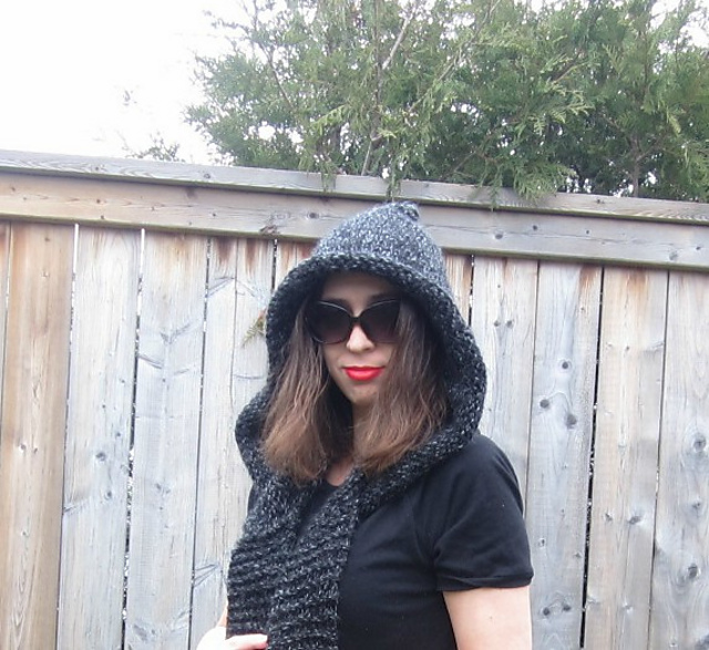 Hooded Scarf - Slouchy