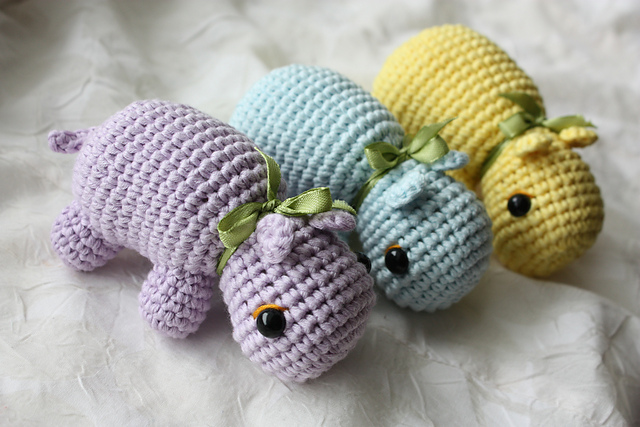 Amigurumi Hippo