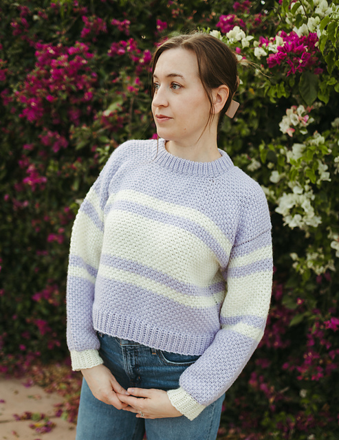 Lavender Fields Pullover
